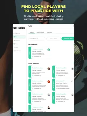 PlayYourCourt android App screenshot 2